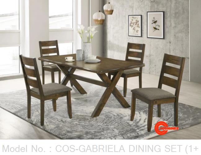 COS-GABRIELA DINING SET (1+6)